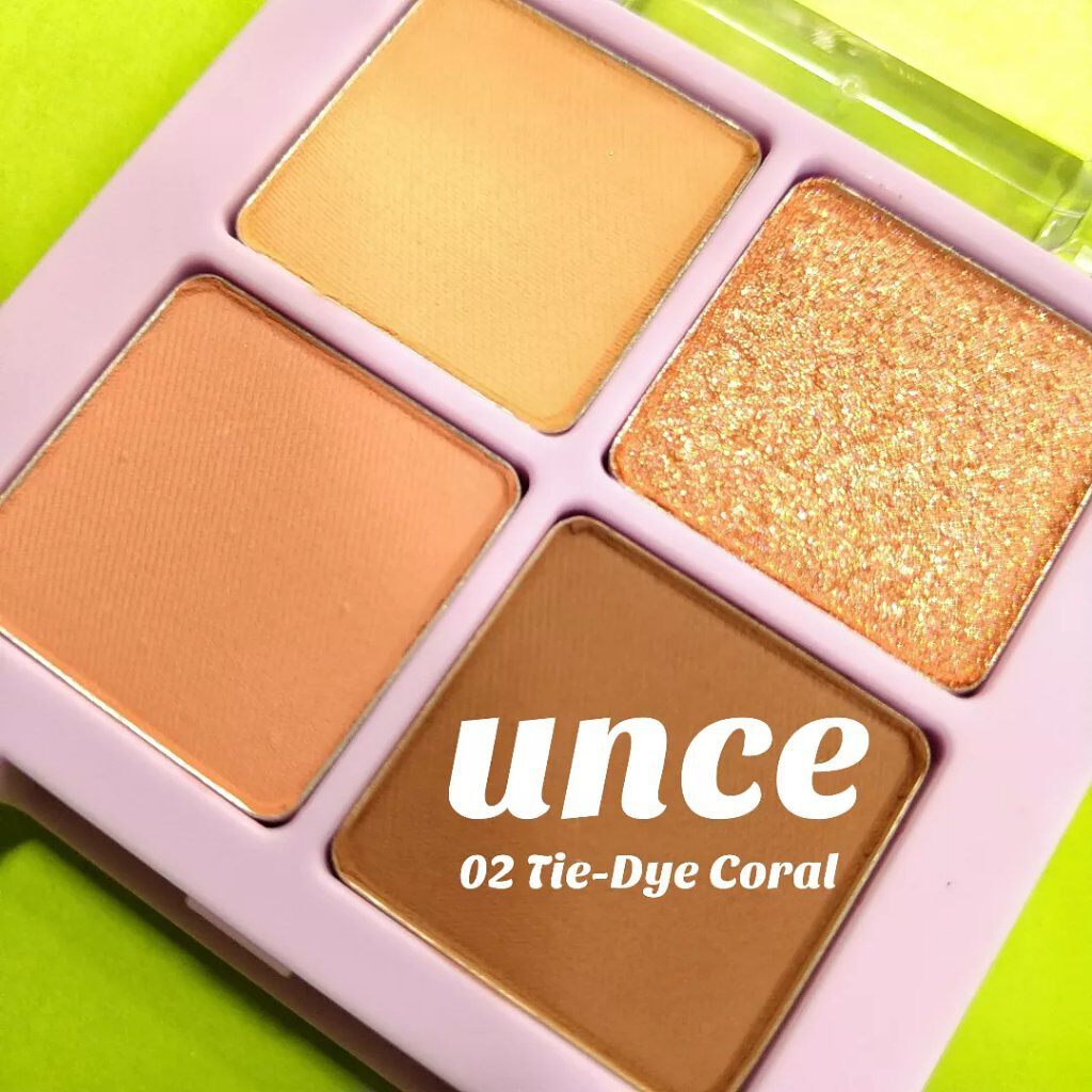タイダイ クワッド アイシャドウ/unce/アイシャドウパレットを使ったクチコミ（1枚目）