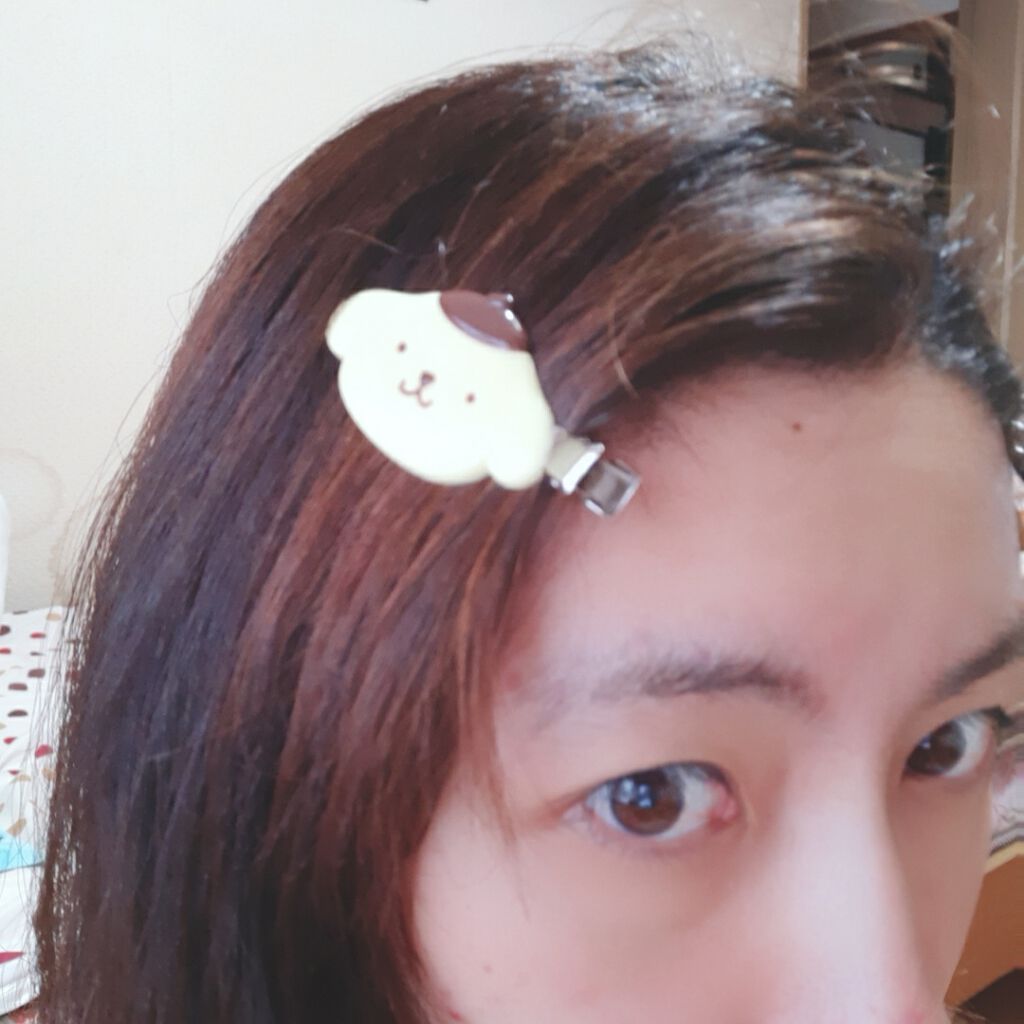 前髪クリップ/サンリオ/ヘアアクセサリーを使ったクチコミ(3枚目)