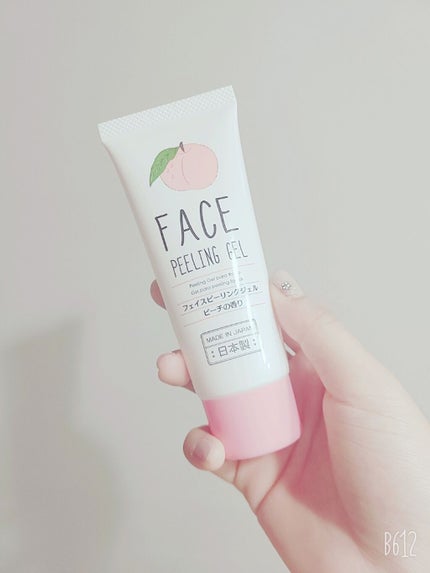 フェイスピーリングジェル ピーチの香り/DAISO/ピーリングを使ったクチコミ(1枚目)