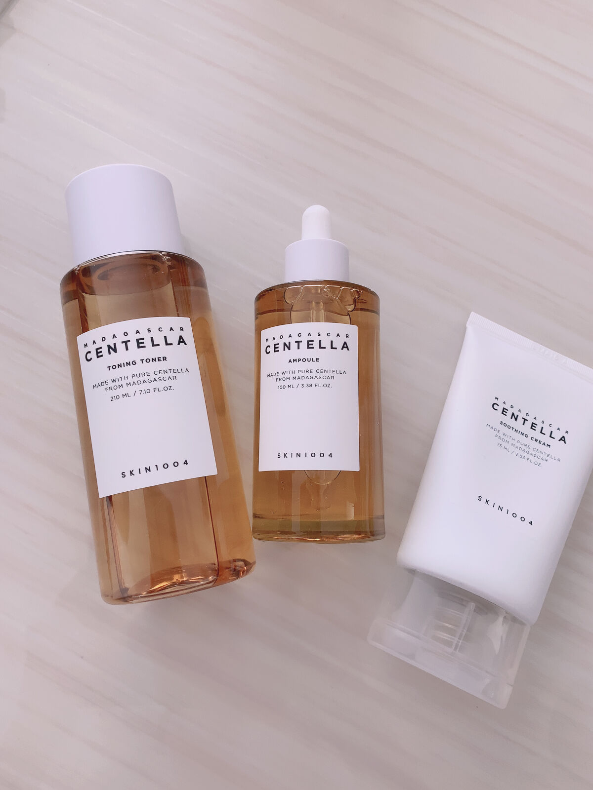 センテラ スージングクリーム/SKIN1004/フェイスクリームを使ったクチコミ（2枚目）