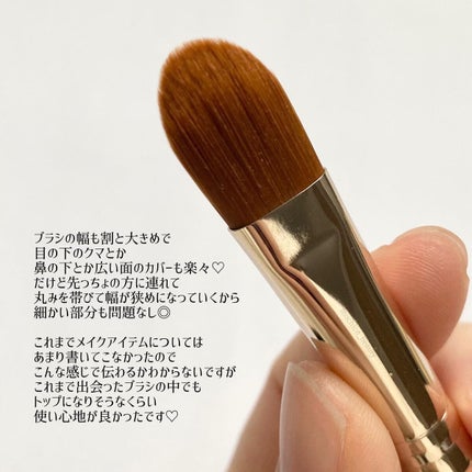 231 フル カバレッジ コンシーラー ブラシ/THE TOOL LAB/メイクブラシを使ったクチコミ(6枚目)