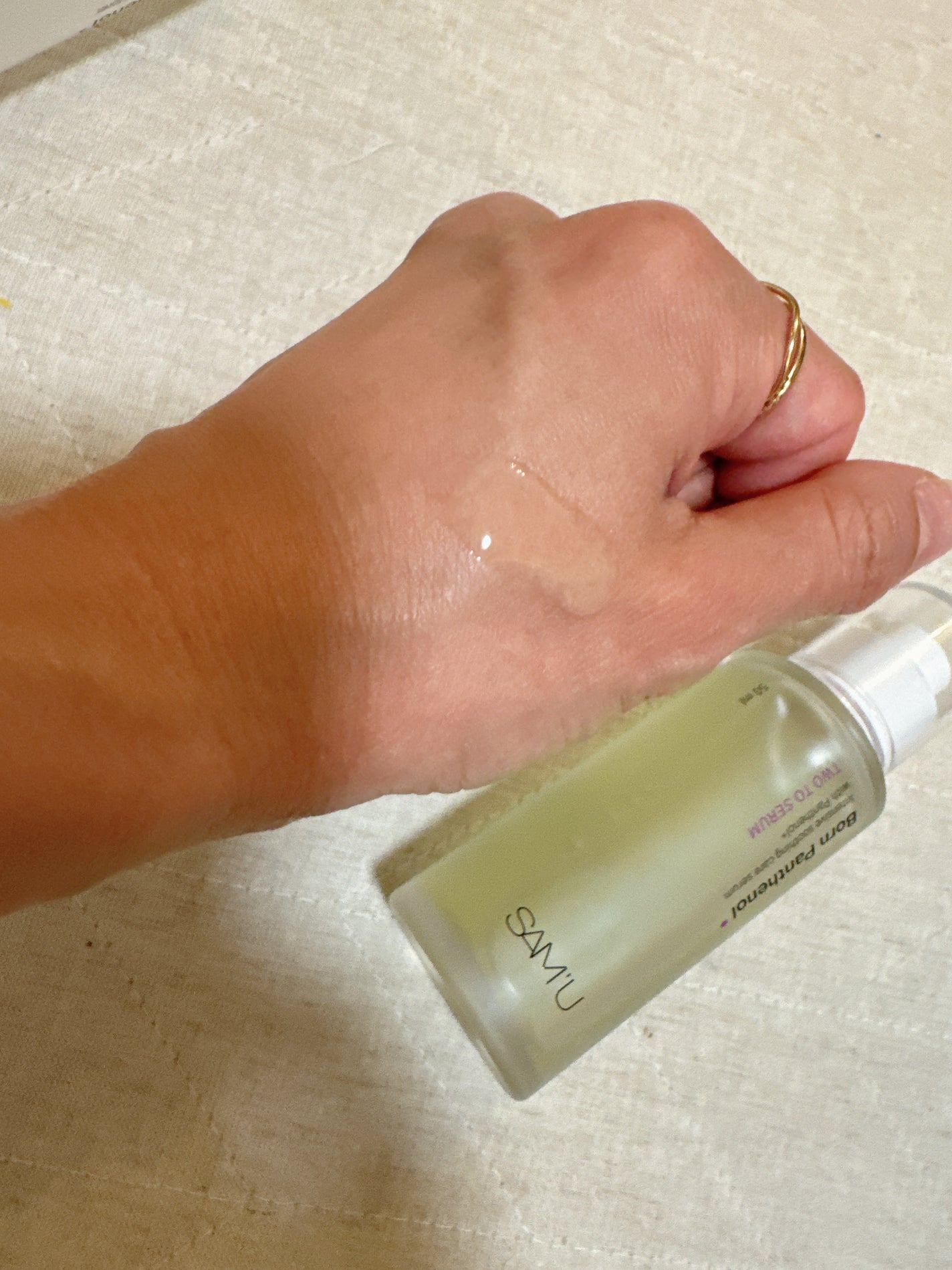 ボーンパンテノールトゥートゥーセラム/SAM'U/美容液を使ったクチコミ(2枚目)