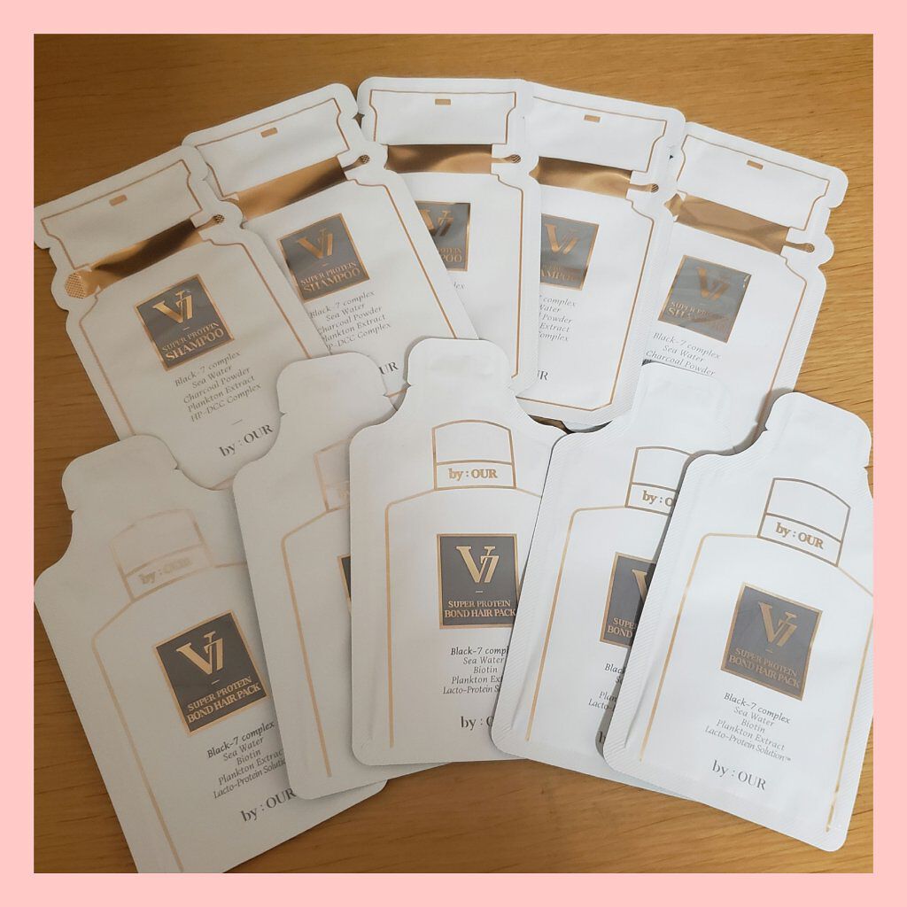 V7 スーパープロテイン ボンドヘアパック/by : OUR/ヘアマスク・ヘアパックを使ったクチコミ（1枚目）