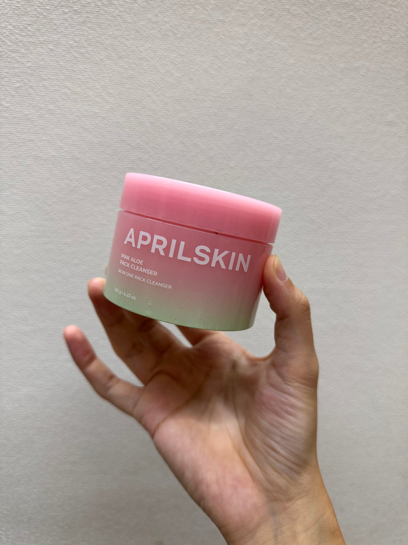 ピンクアロエメレンゲクレンザー/APRILSKIN/その他洗顔料を使ったクチコミ(1枚目)