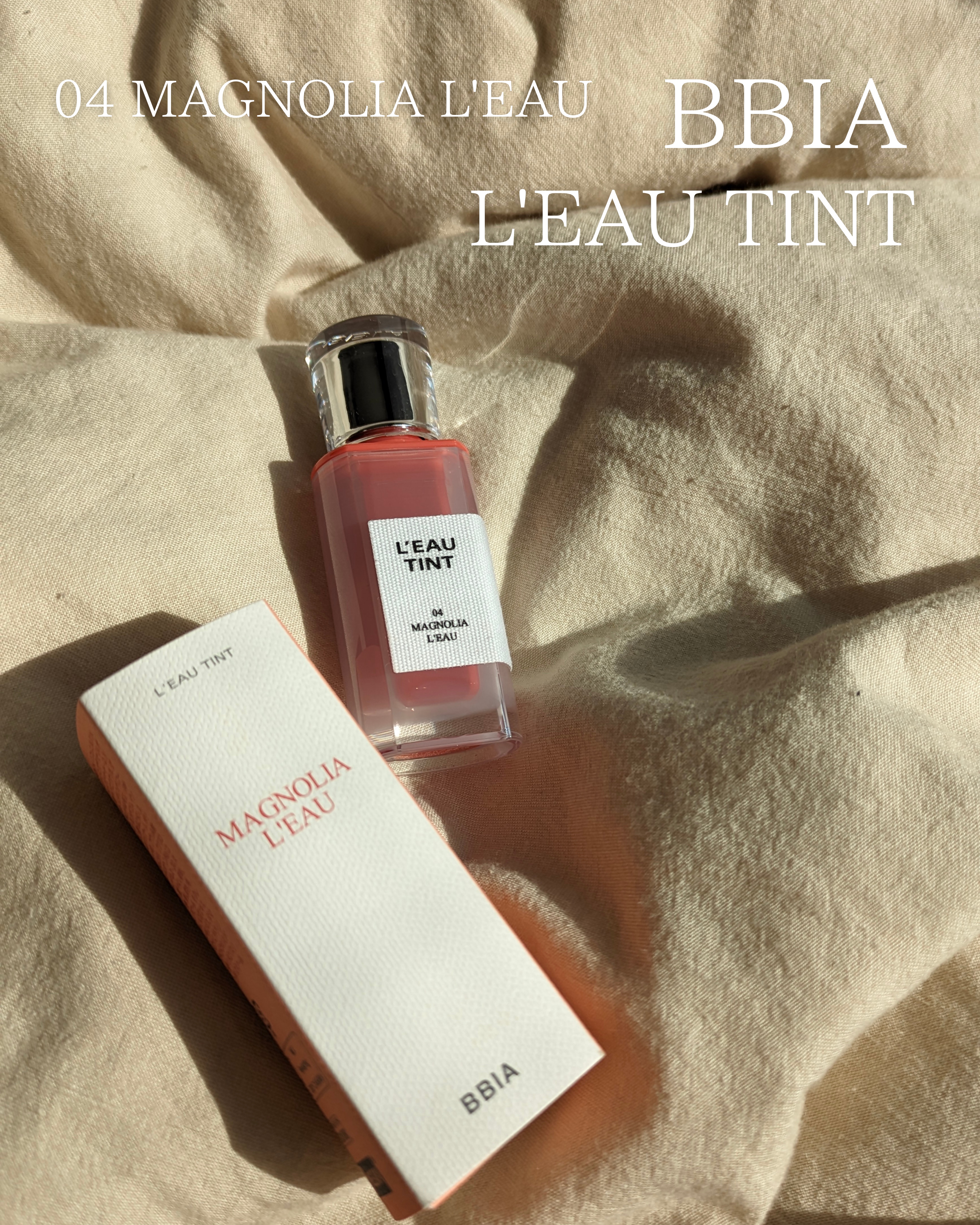 ローティント 04 マグノリア・ロー/BBIA/リップティントを使ったクチコミ（2枚目）