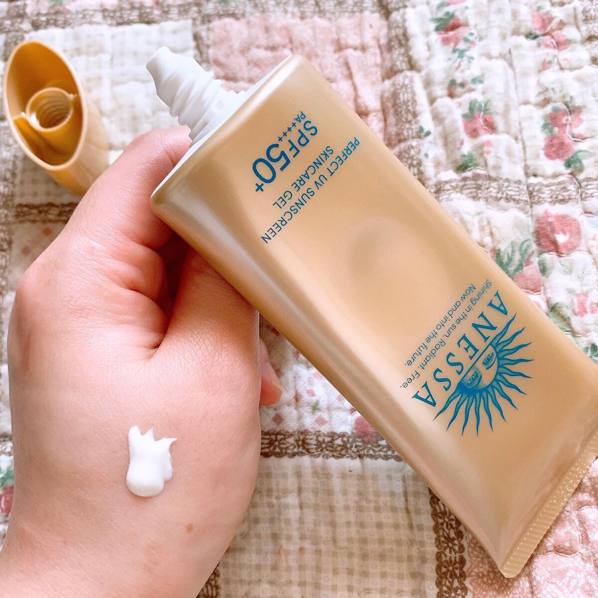 パーフェクトUV スキンケアジェル N/アネッサ/日焼け止め・UVケアを使ったクチコミ（3枚目）