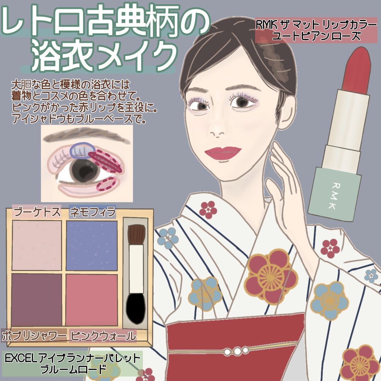 アイプランナーパレット/excel/アイシャドウパレットを使ったクチコミ(1枚目)