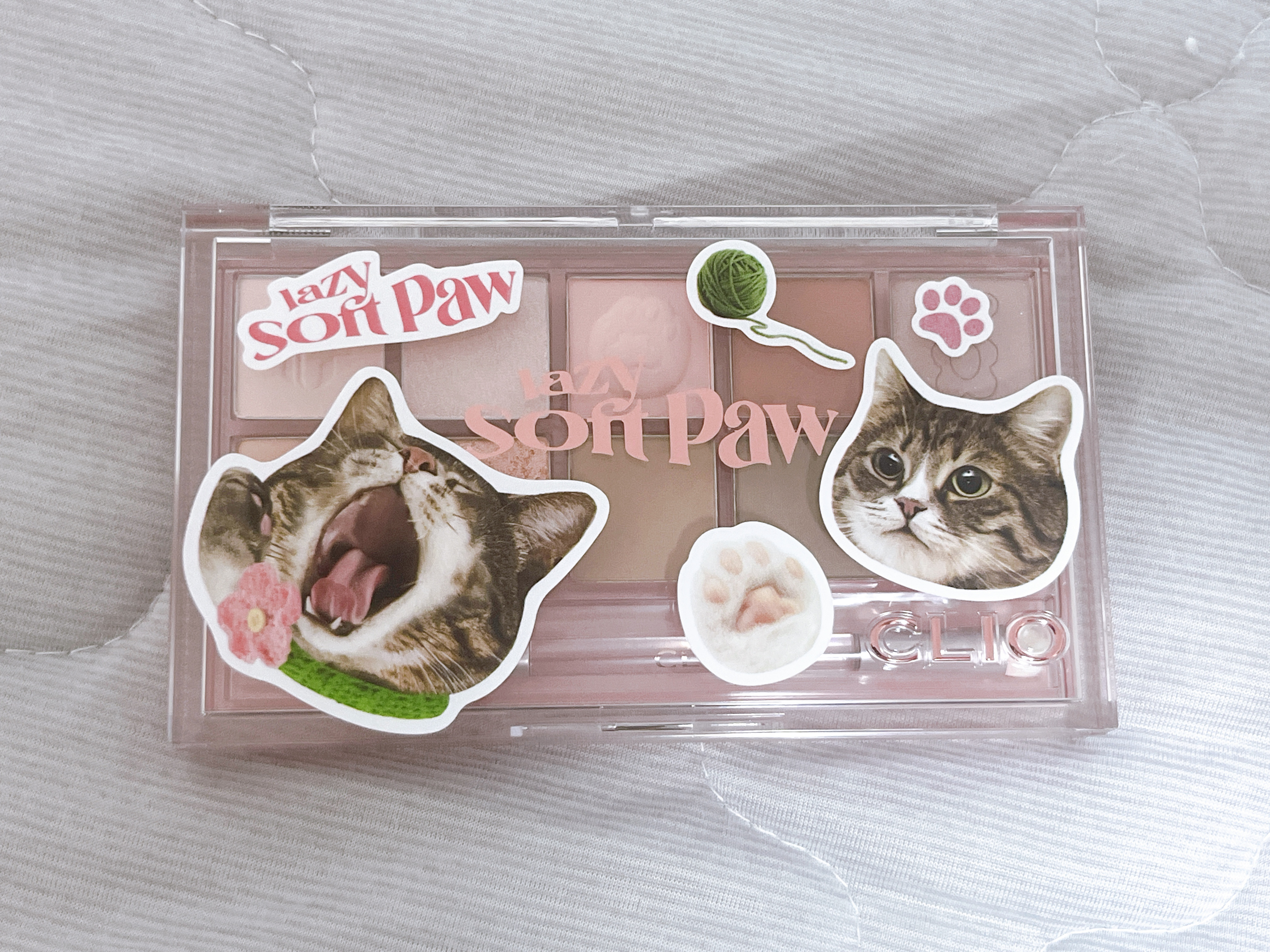 プロ アイ パレット 20 LAZY SOFT PAW/CLIO/アイシャドウパレットを使ったクチコミ（3枚目）