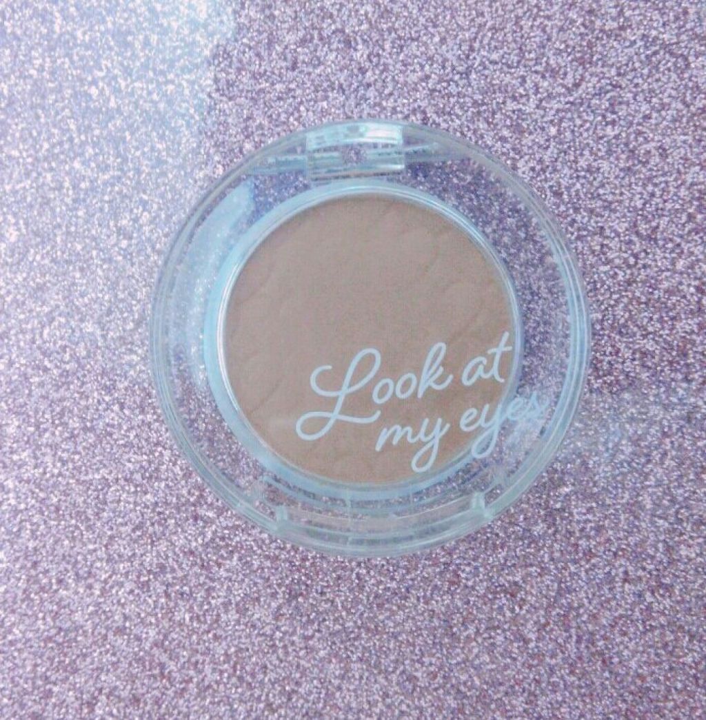 ルックアット マイアイ カフェ/ETUDE/単色アイシャドウを使ったクチコミ(3枚目)