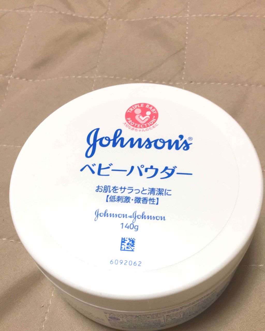 ジョンソン ベビーパウダー/ジョンソンベビー/ボディパウダーを使ったクチコミ(1枚目)