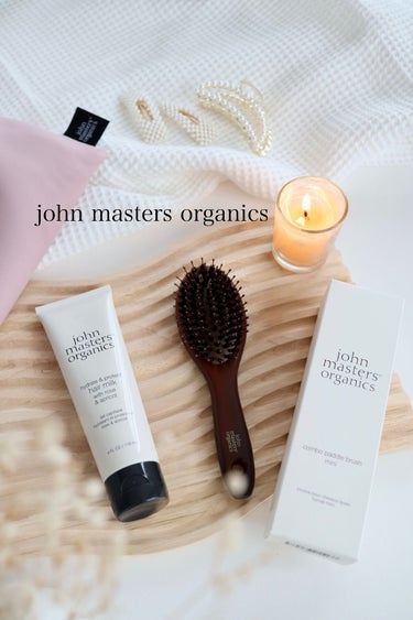 R&Aヘアミルク N(ローズ&アプリコット)/john masters organics/ヘアミルクを使ったクチコミ（1枚目）