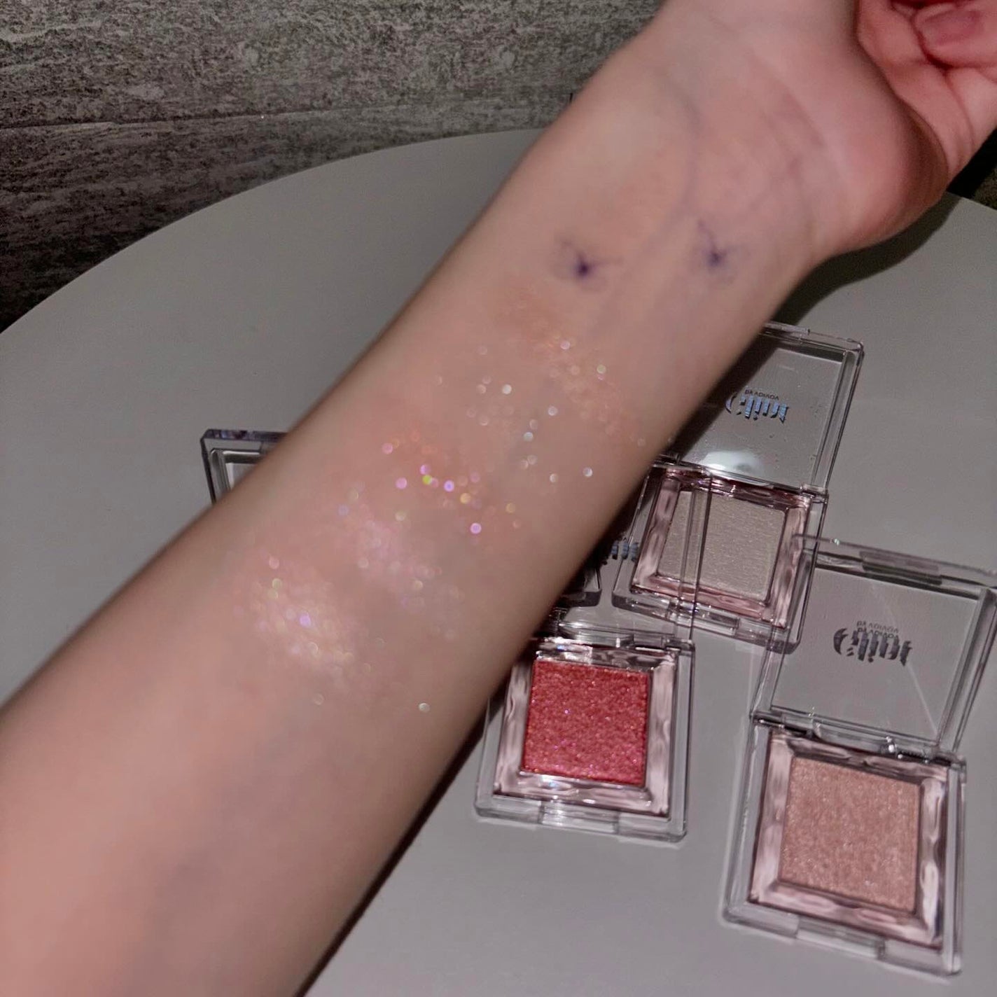 ビディボブ ハイライター/Glint/パウダーハイライトを使ったクチコミ(5枚目)