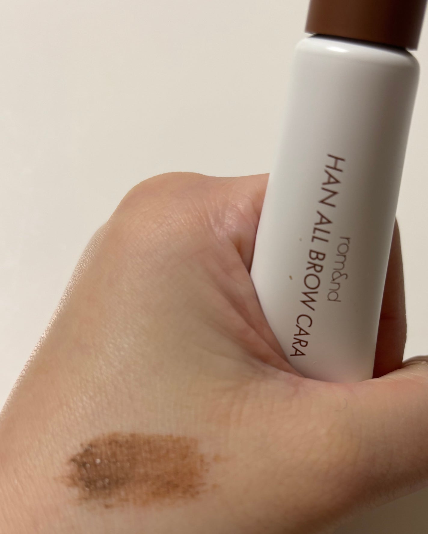 ハンオールブロウカラ/rom&nd/眉マスカラを使ったクチコミ(1枚目)