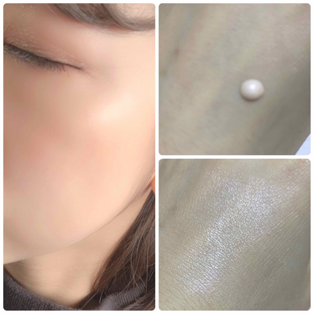 ル ブラン ロージー ドロップス/CHANEL/リキッドハイライトを使ったクチコミ（3枚目）