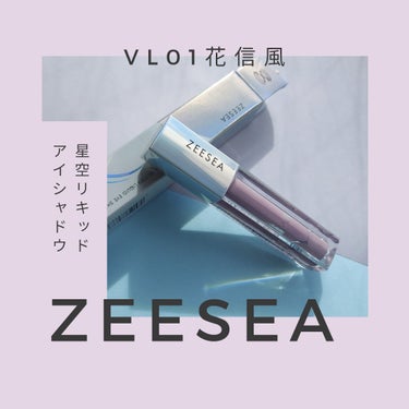 ダイヤモンドシリーズ 星空リキッドアイシャドウ VI 01 花信風/ZEESEA/リキッドアイシャドウを使ったクチコミ（1枚目）