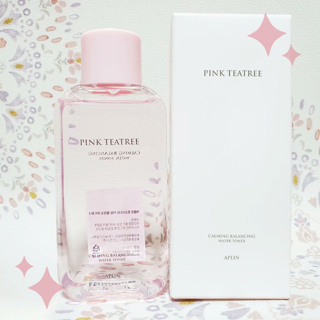 ピンクティーツリートナー/APLIN/化粧水を使ったクチコミ（1枚目）