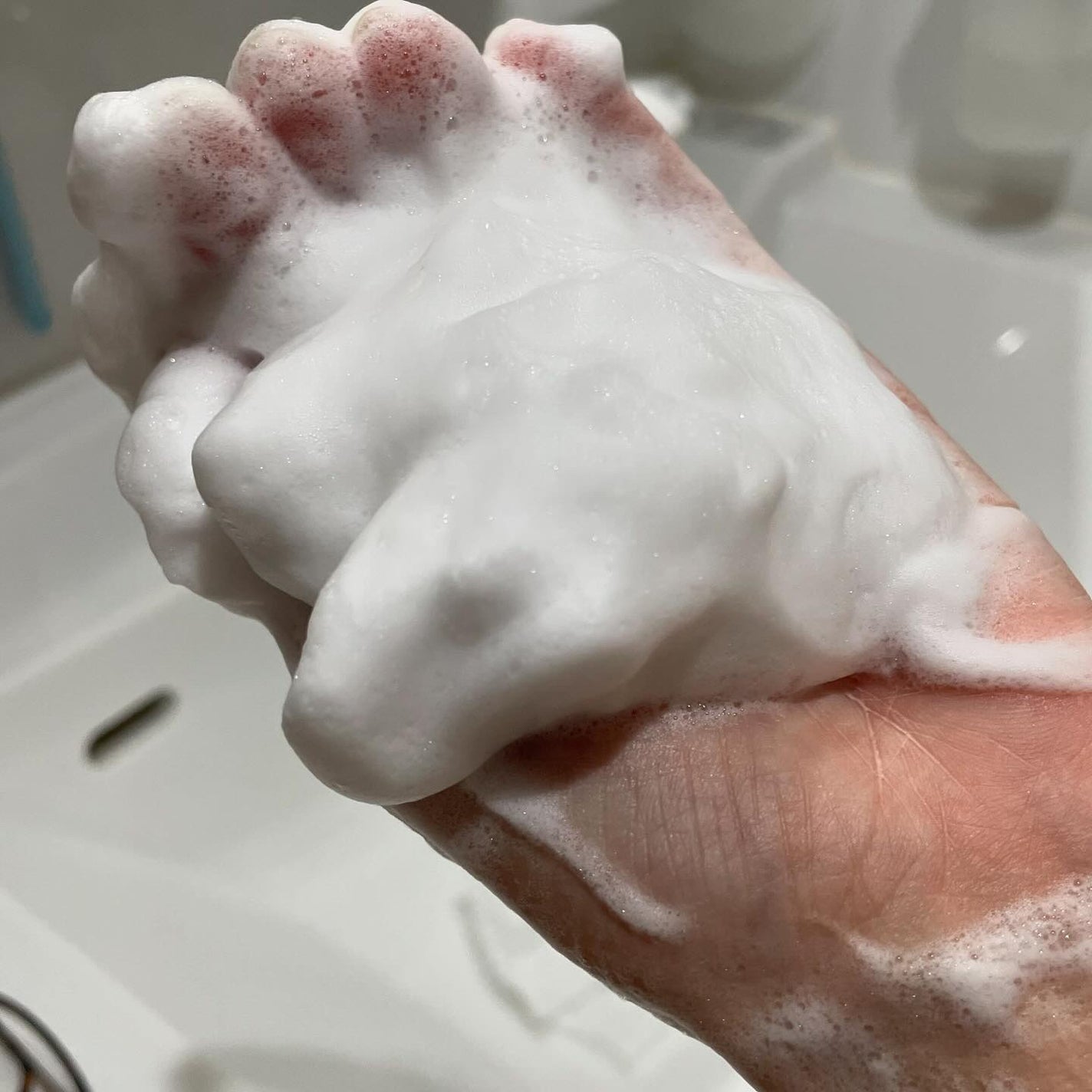 ライスホイップフェイシャルクレンザー/I'm from/洗顔フォームを使ったクチコミ(5枚目)