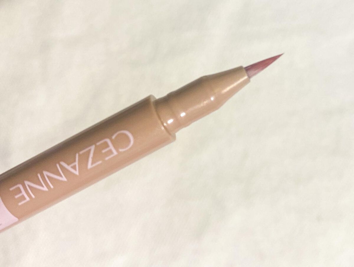 描くふたえアイライナー/CEZANNE/リキッドアイライナーを使ったクチコミ(4枚目)