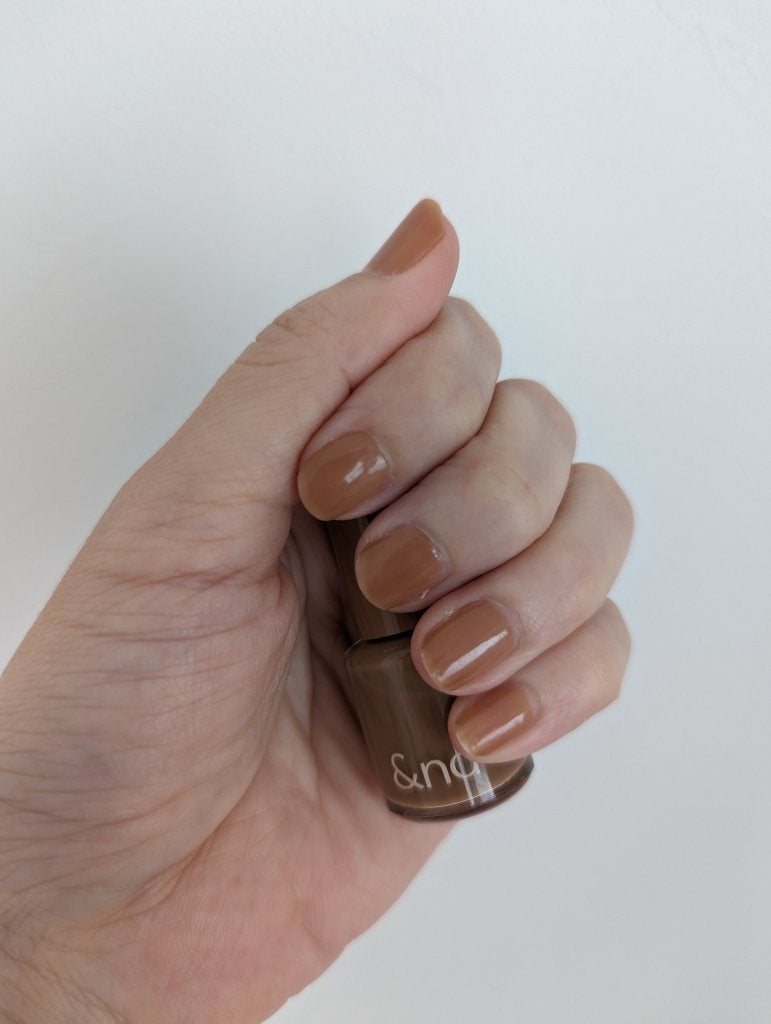 アンドバイロムアンド グラッシードロップネイル/&nd by rom&nd/マニキュアを使ったクチコミ(3枚目)