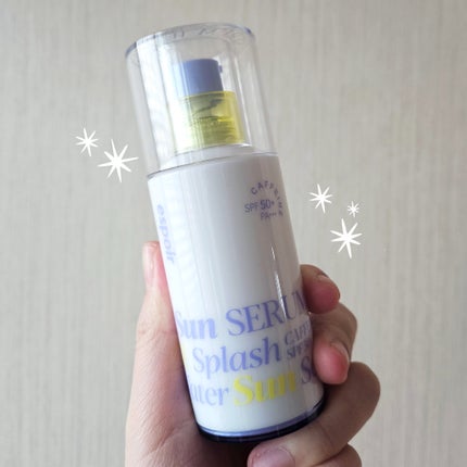 エスポア ウォータースプラッシュサンセラム/espoir/日焼け止めクリームを使ったクチコミ(1枚目)