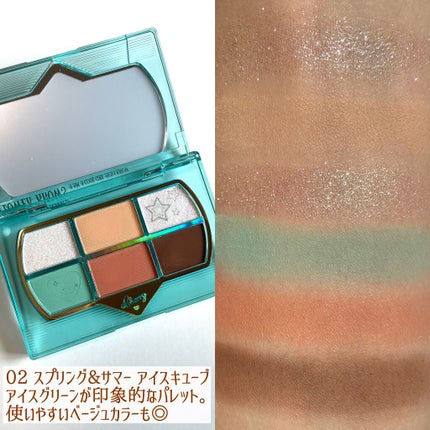 レトロマグネティック アイシャドウパレット/FlowerKnows/アイシャドウパレットを使ったクチコミ(4枚目)