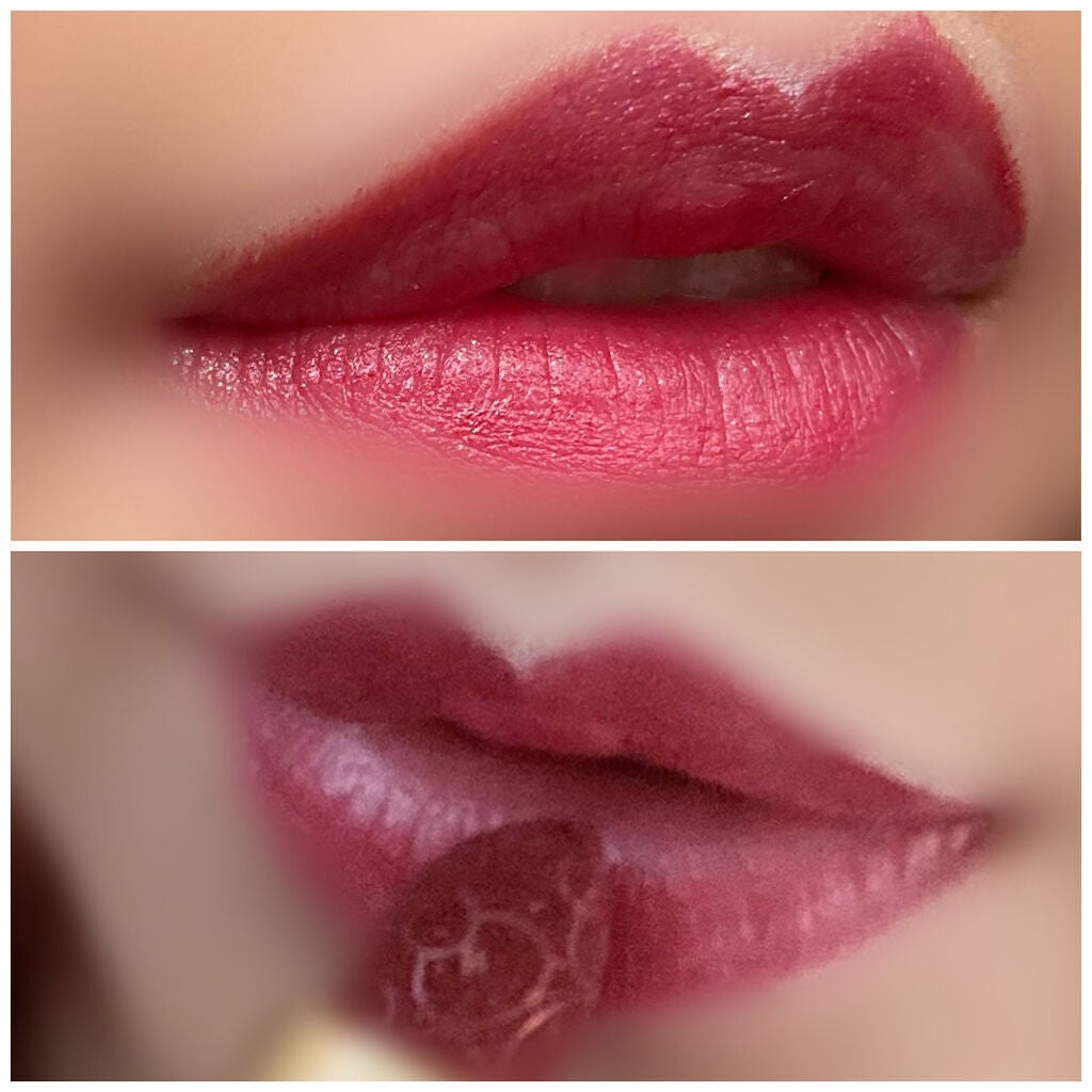 ルージュ アンリミテッド ディスコ グリッツ/shu uemura/口紅を使ったクチコミ(5枚目)