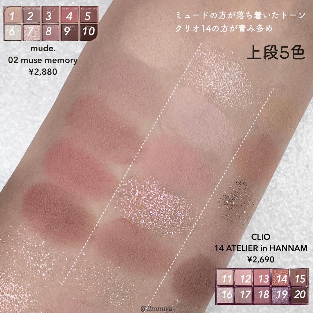 プロ アイ パレット/CLIO/アイシャドウパレットを使ったクチコミ(6枚目)