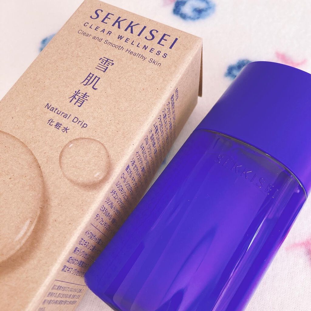 クリアウェルネス ナチュラル ドリップ/雪肌精/化粧水を使ったクチコミ(1枚目)