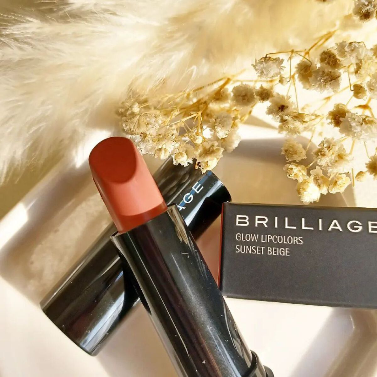 グロウリップカラーズ/ブリリアージュ/口紅を使ったクチコミ（2枚目）