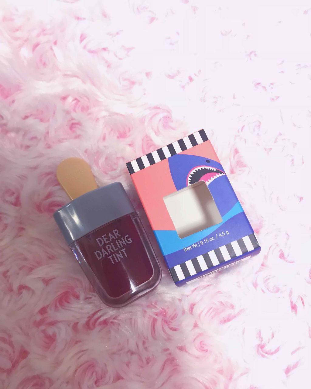 ディアダーリン ウォータージェルティント （アイスティント）/ETUDE/口紅を使ったクチコミ（1枚目）