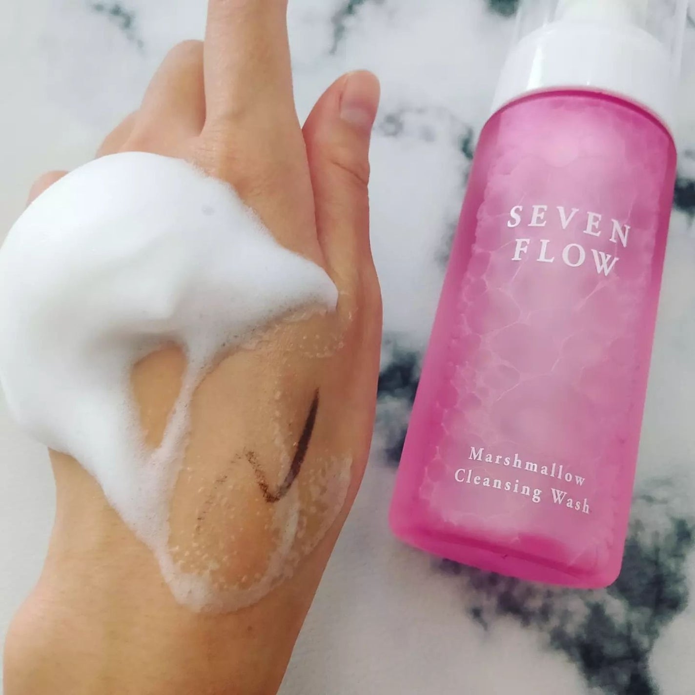 マシュマロ クレンジング ウォッシュ/セブンフロー/洗顔フォームを使ったクチコミ(5枚目)