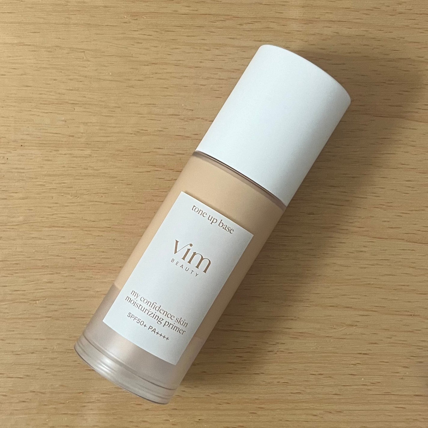 マイ コンフィデンス スキン モイスチャライジング プライマー グロウ/vim BEAUTY/化粧下地を使ったクチコミ(1枚目)