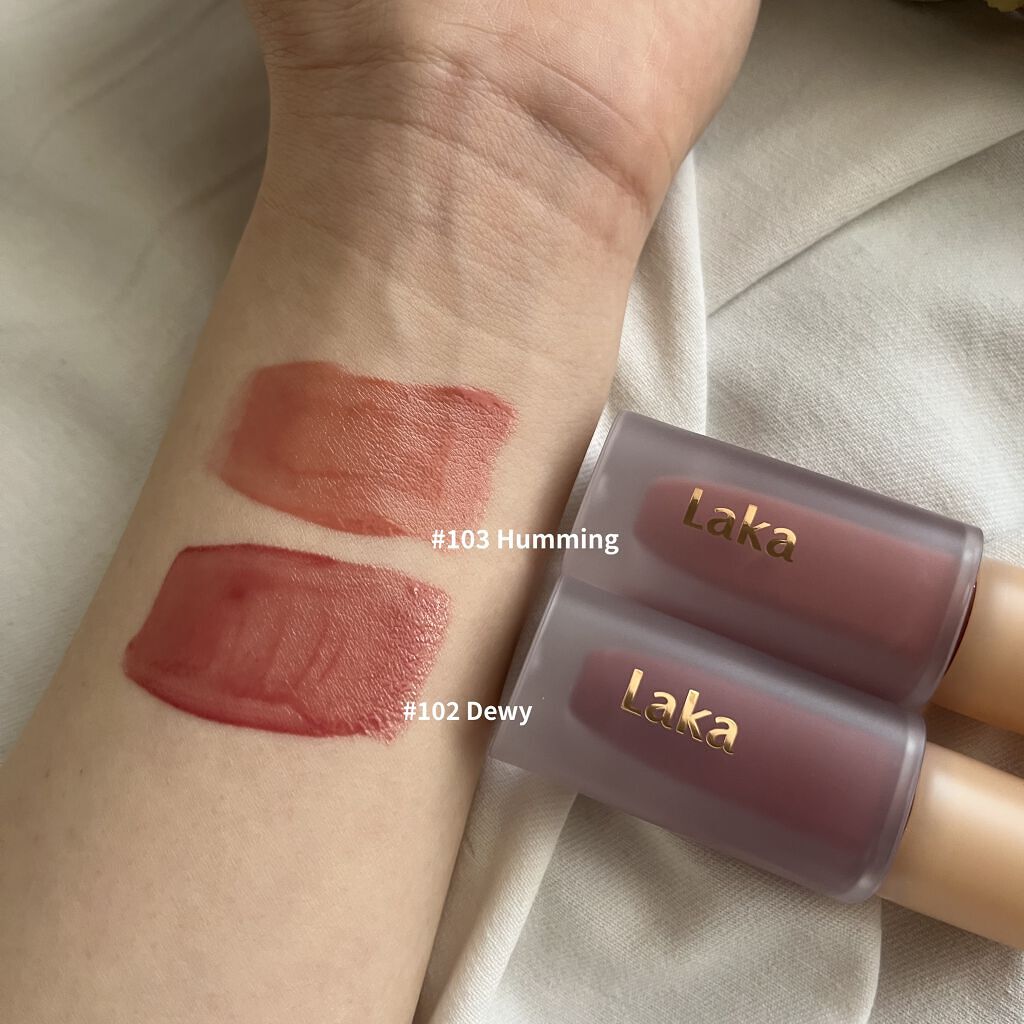 フルーティーグラムティント/Laka/リップティントを使ったクチコミ（3枚目）