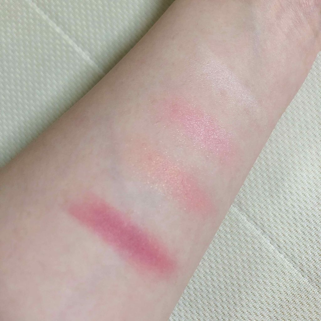 ミックスカラーチーク/CEZANNE/パウダーチークを使ったクチコミ（3枚目）