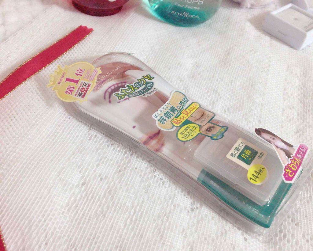 ワンダーアイリッドテープ 片面タイプ/D-UP/二重まぶた用アイテムを使ったクチコミ（1枚目）