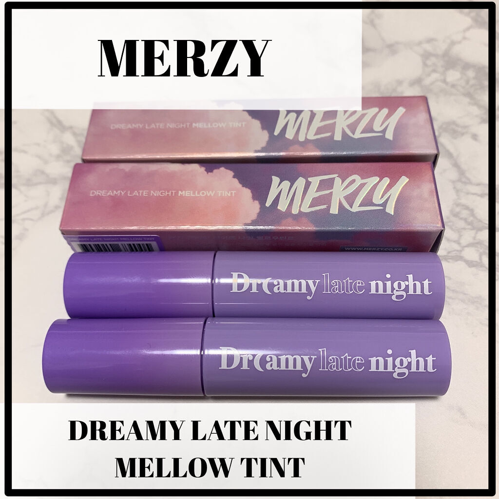 ドリーミーレイトナイト メロウティント/MERZY/リップティントを使ったクチコミ（1枚目）