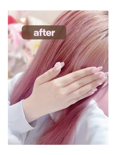 plus eau カラーシャンプー ミルクティーのクチコミ「🎀 ピンク髪メンテナンス方法 🎀

#ピンク髪 #カラーシャンプー #カラーキープシャンプー .....」（3枚目）