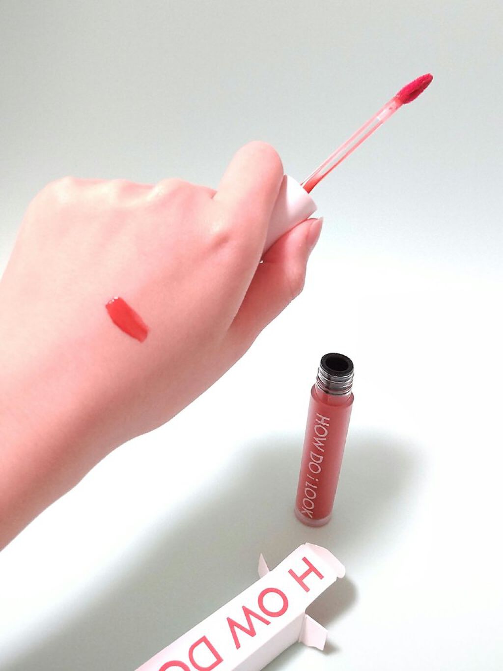 エマルジョンリップティント/HOWDOiLOOK/リップティントを使ったクチコミ（2枚目）