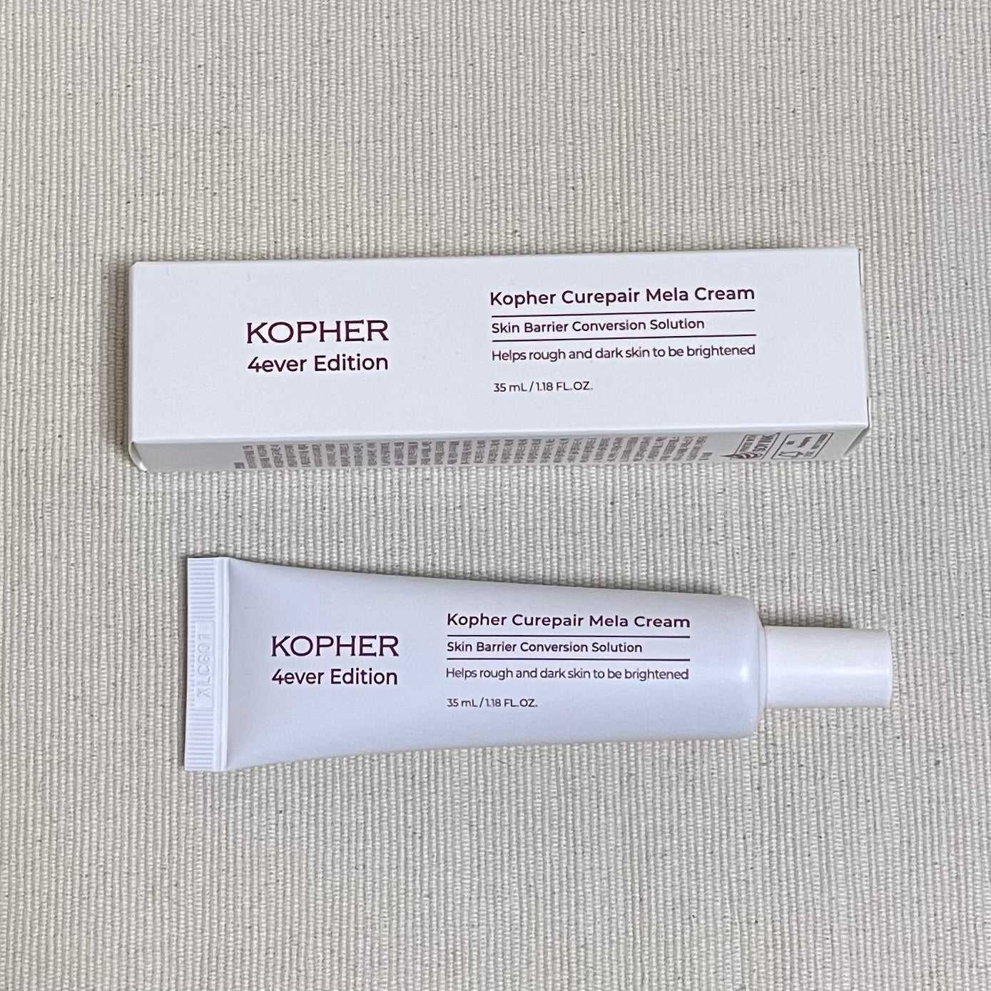 CUREPAIR MELA CREAM /KOPHER/フェイスクリームを使ったクチコミ(1枚目)