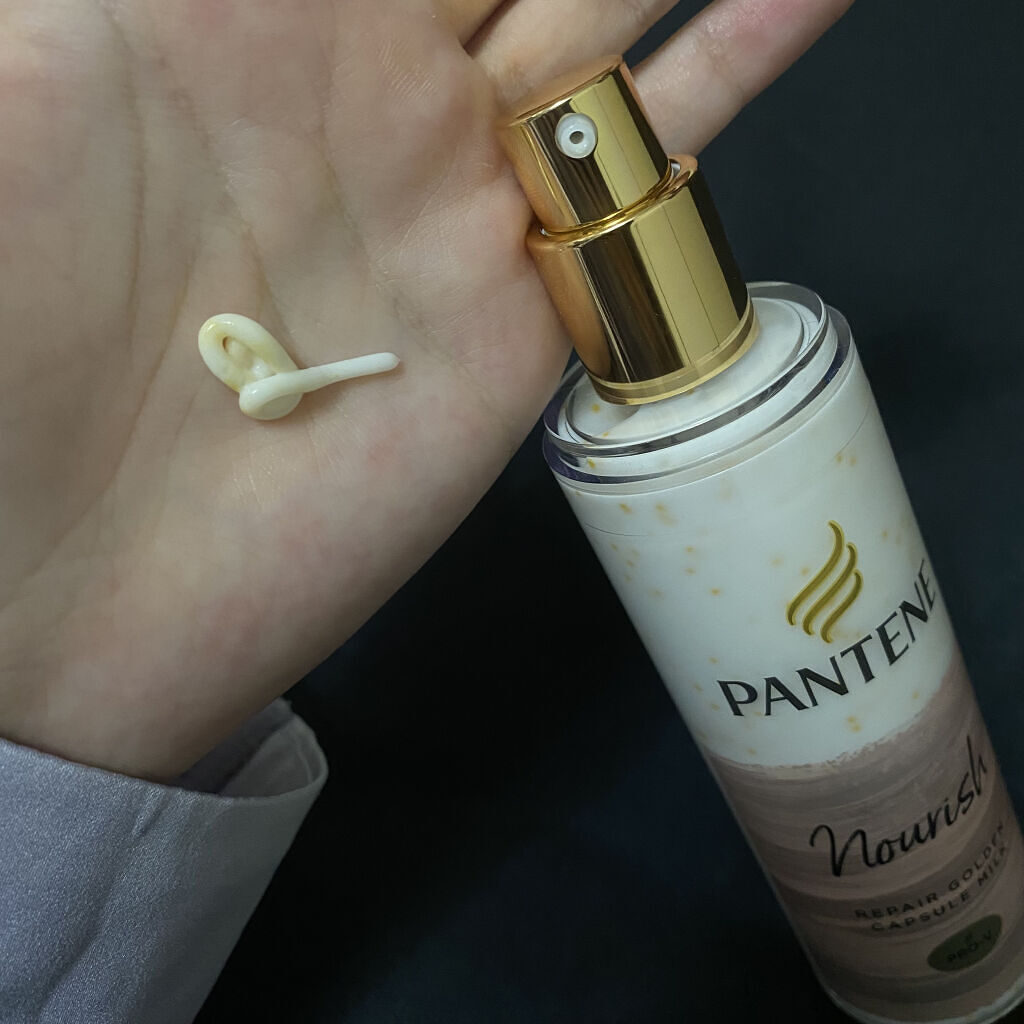 パンテーン エフォートレス クイック リペアー カプセル ヴィタミルク(洗い流さないトリートメント）/パンテーン/ヘアミルクを使ったクチコミ（2枚目）