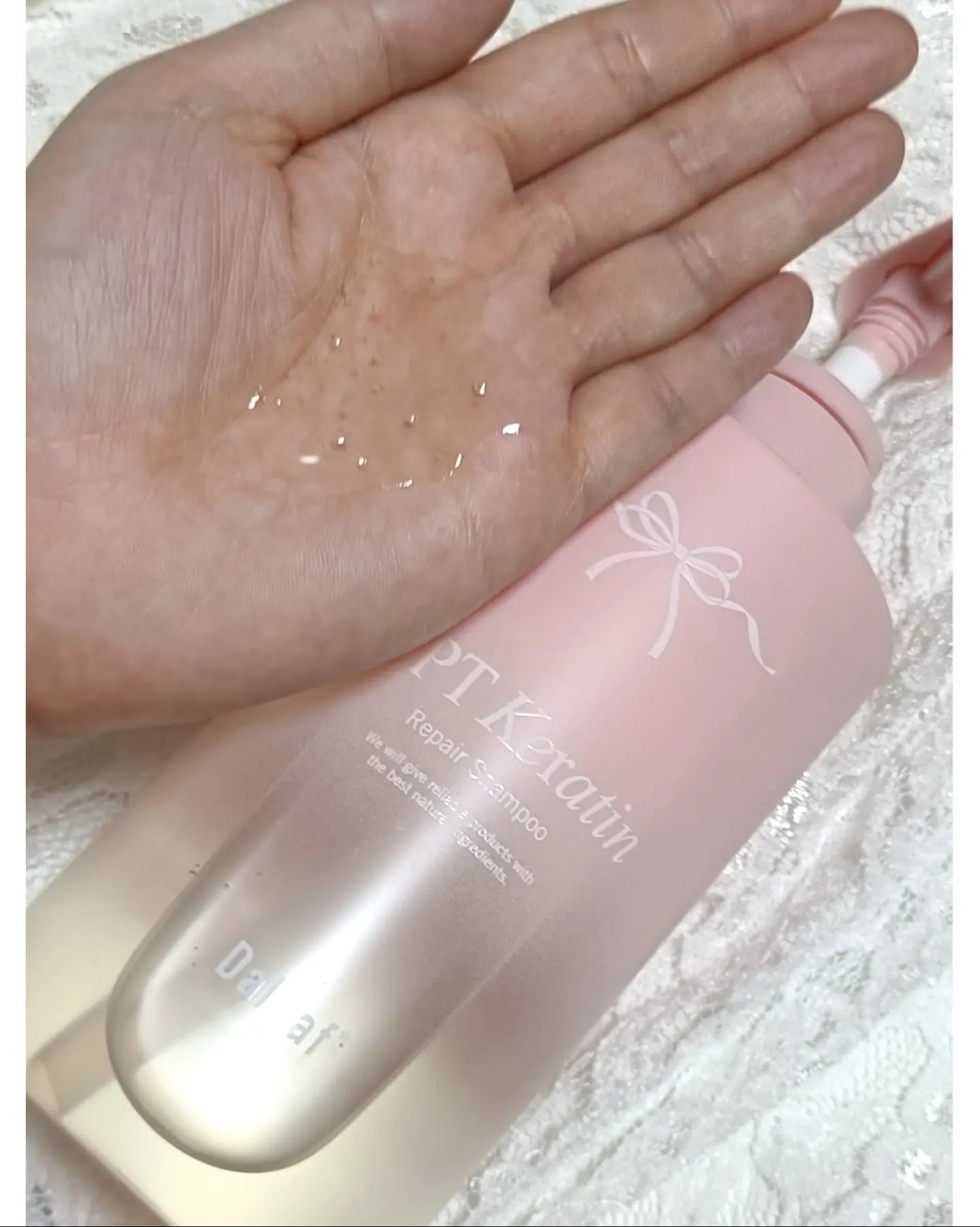 LPTケラチンリペアシャンプー/Daleaf/市販シャンプーを使ったクチコミ（3枚目）