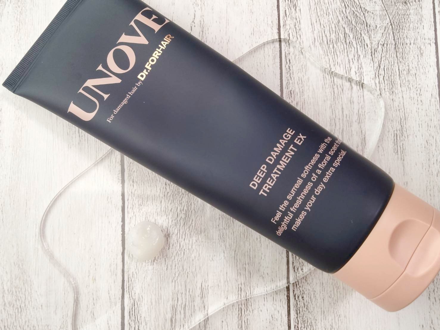 ディープダメージトリートメントEX/UNOVE/洗い流すヘアトリートメントを使ったクチコミ（3枚目）