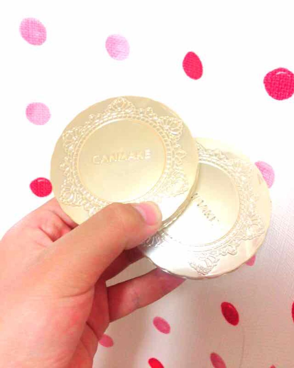 【旧品】マシュマロフィニッシュパウダー/キャンメイク/プレストパウダーを使ったクチコミ（1枚目）