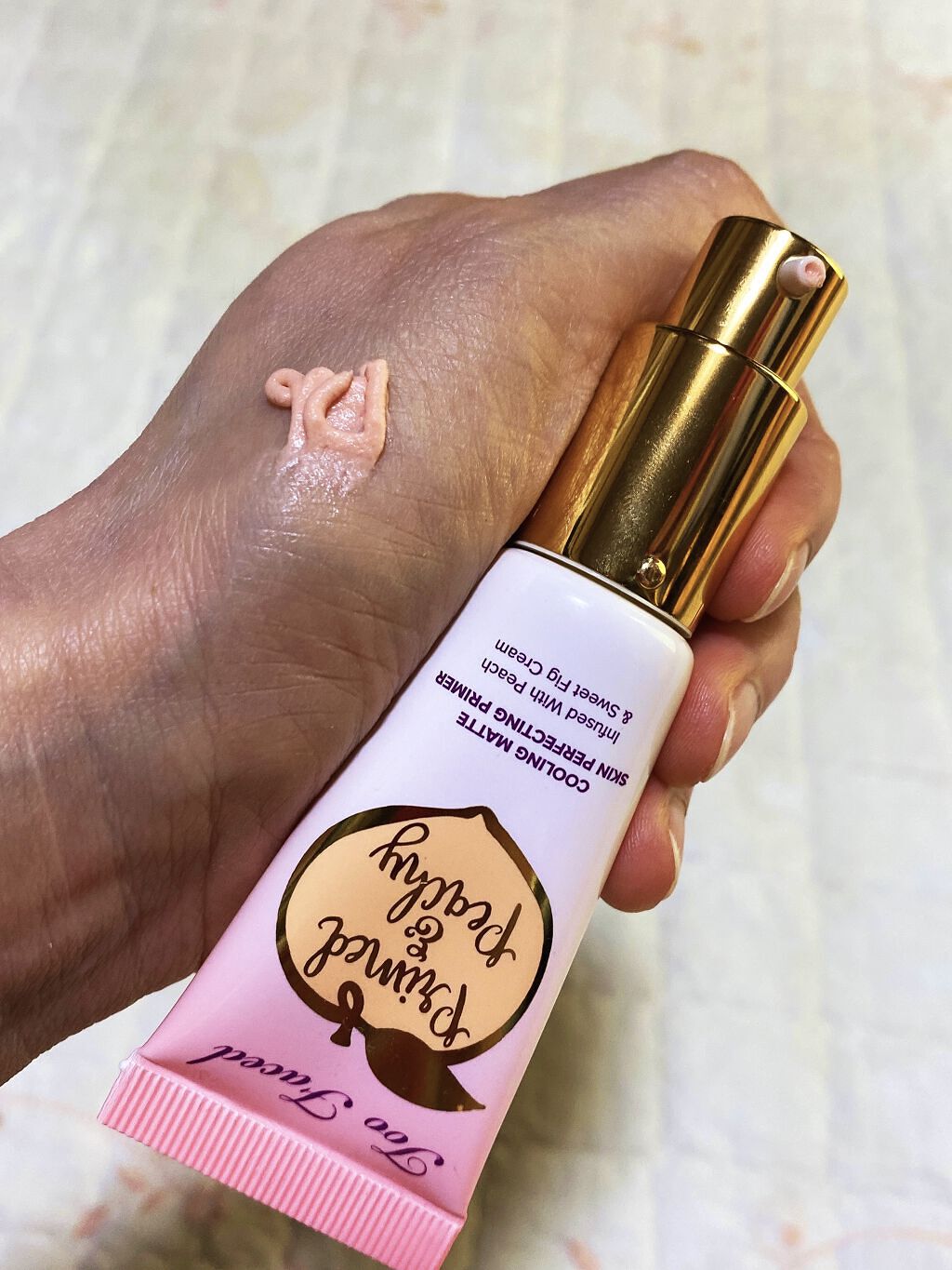 トゥー フェイスド プライムド & ポアレス スキンスムージング プレストパウダー/Too Faced/プレストパウダーを使ったクチコミ（3枚目）
