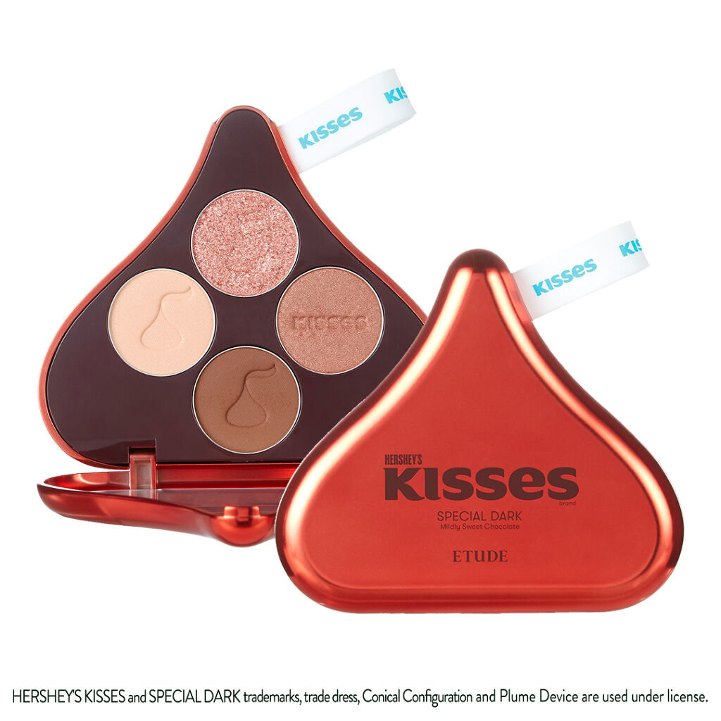 【エチュード】HERSHEY’S KISSESとコラボした限定アイシャドウパレットを100名様にプレゼント♪（3枚目）