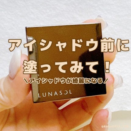 アイリッドベース(N)/LUNASOL/アイシャドウベースを使ったクチコミ(1枚目)