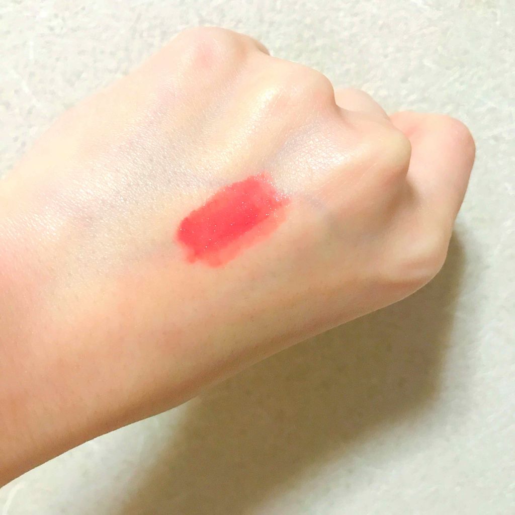 なめらか質感ひと塗りルージュ/AUBE/口紅を使ったクチコミ（2枚目）