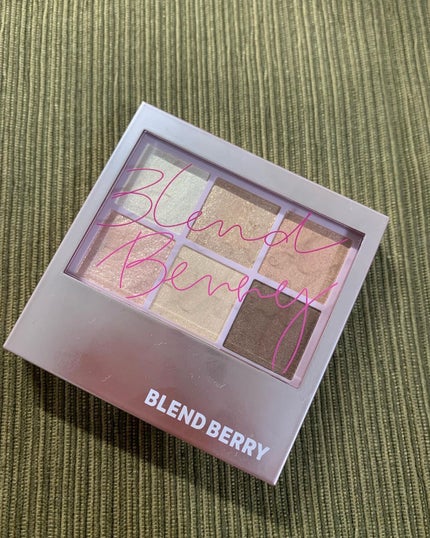 オーラクリエイション/BLEND BERRY/アイシャドウパレットを使ったクチコミ(1枚目)