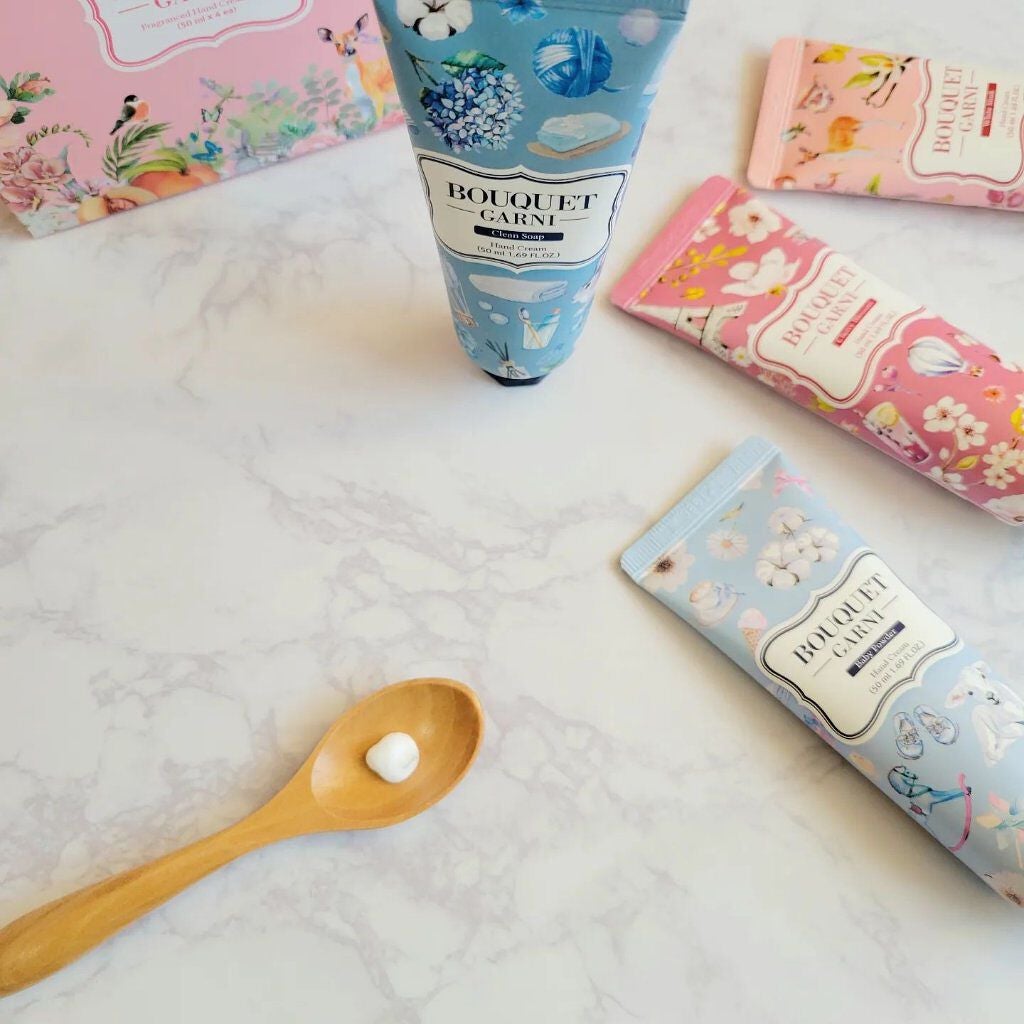 フレグランスハンドクリーム 4種セット/Bouquet Garni/ハンドクリームを使ったクチコミ(3枚目)