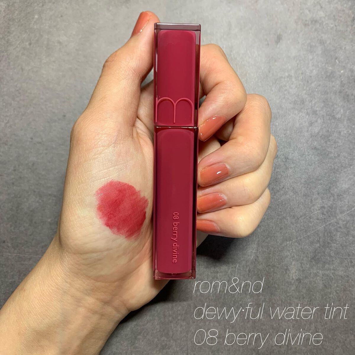 デュイフルウォーターティント/rom&nd/リップティントを使ったクチコミ（1枚目）